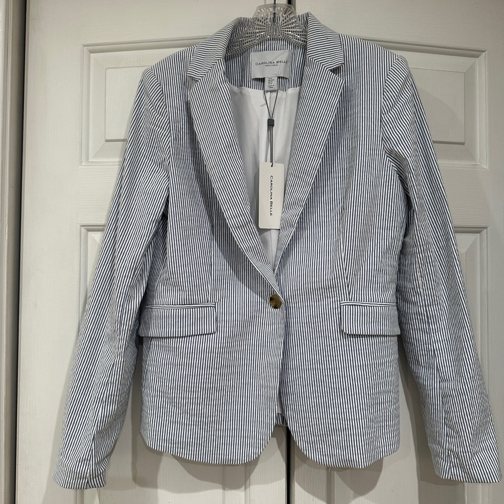 Carolina Belle Women's Stripe Blazer